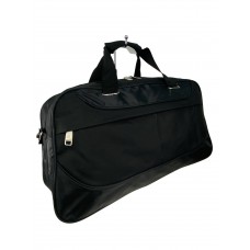 На фото 1 - Дорожная сумка из текстиля , цвет черный