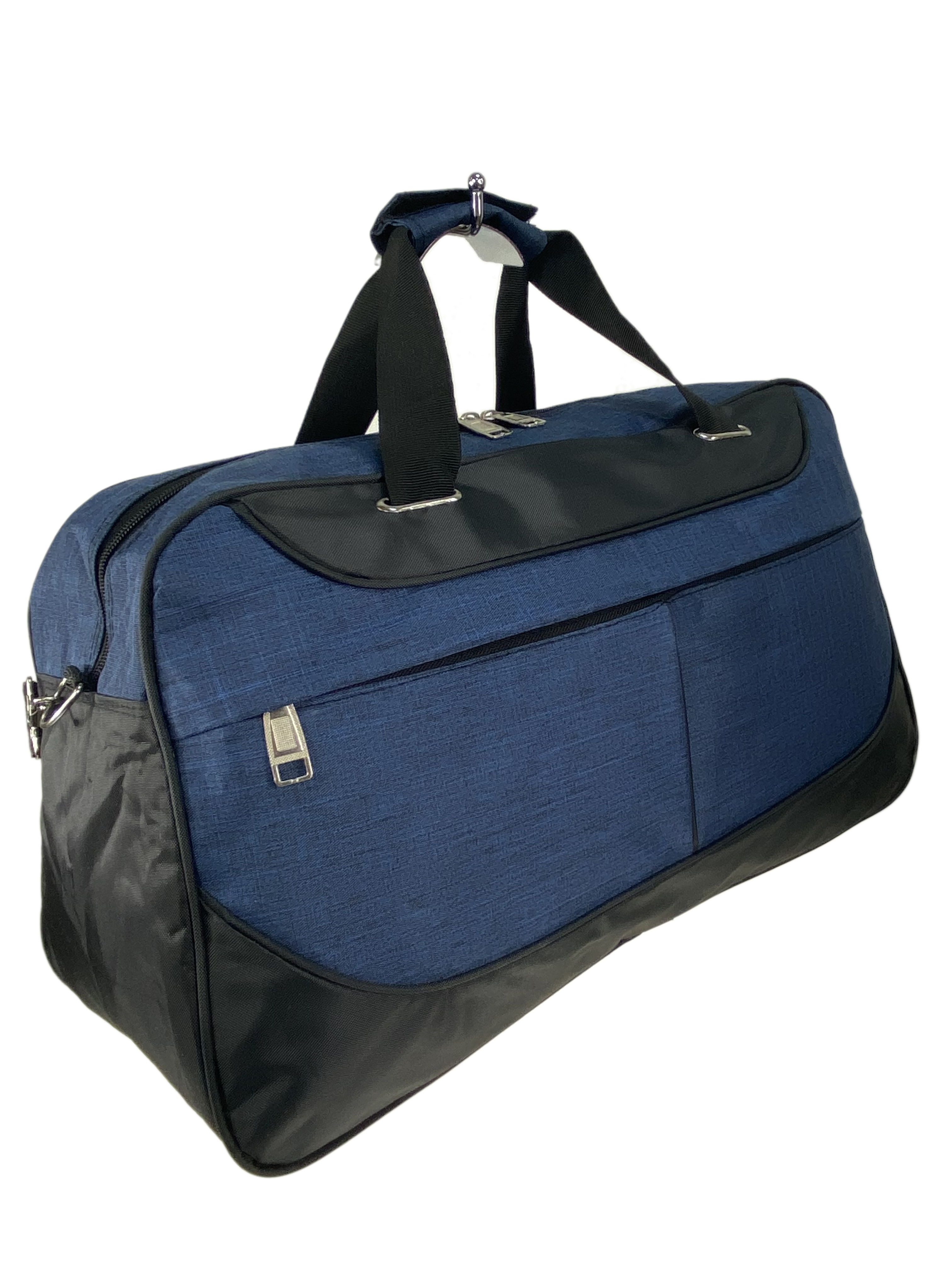 Дорожная сумка из текстиля , цвет синий