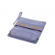 На фото 2 - Красивый голубой кошелек, фабричное качество