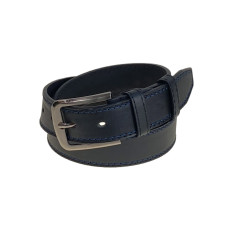 На фото 1 -  Ремень мужской из искусственной кожи, цвет синий