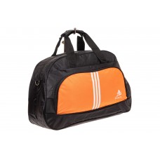 На фото 1 - Спортивная сумка из текстиля, цвет оранжевый