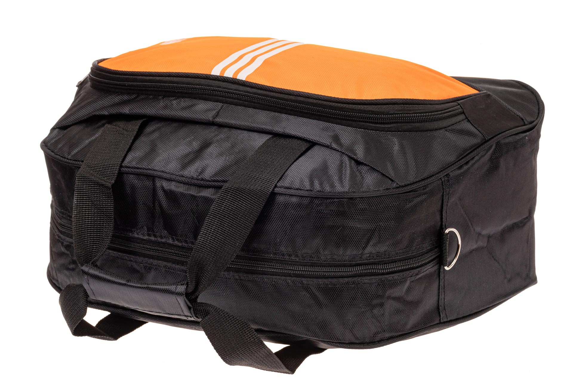 На фото 4 - Спортивная сумка из текстиля, цвет оранжевый