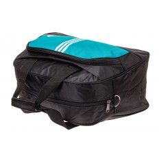 На фото 4 - Спортивная сумка из текстиля, цвет бирюза