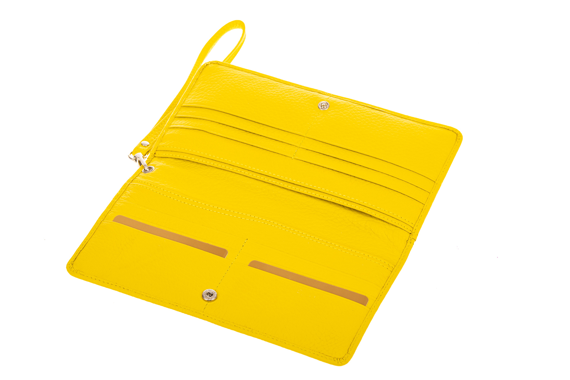 На фото 2 - Женский кошелек от производителя, желтый, подарочная упаковка