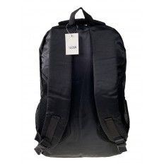 На фото 2 - Рюкзак мужской из текстиля, цвет черный с синим