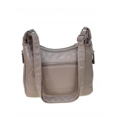 На фото 2 - Женская сумка из искусственной кожи, цвет светло коричневый