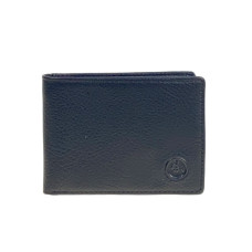 На фото 1 - Мужское  портмоне из натуральной кожи, цвет черный