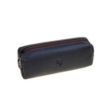 На фото 1 - Ключница из натуральной кожи, цвет шоколад