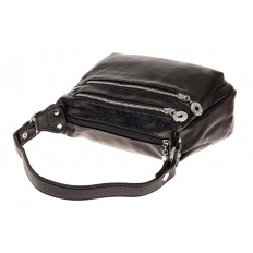 На фото 3 - Женская классическая сумка из искусственной кожи, цвет черный