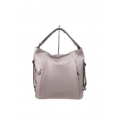 На фото 3 - Женская сумка шоппер из искусственной кожи, цвет бежево серый