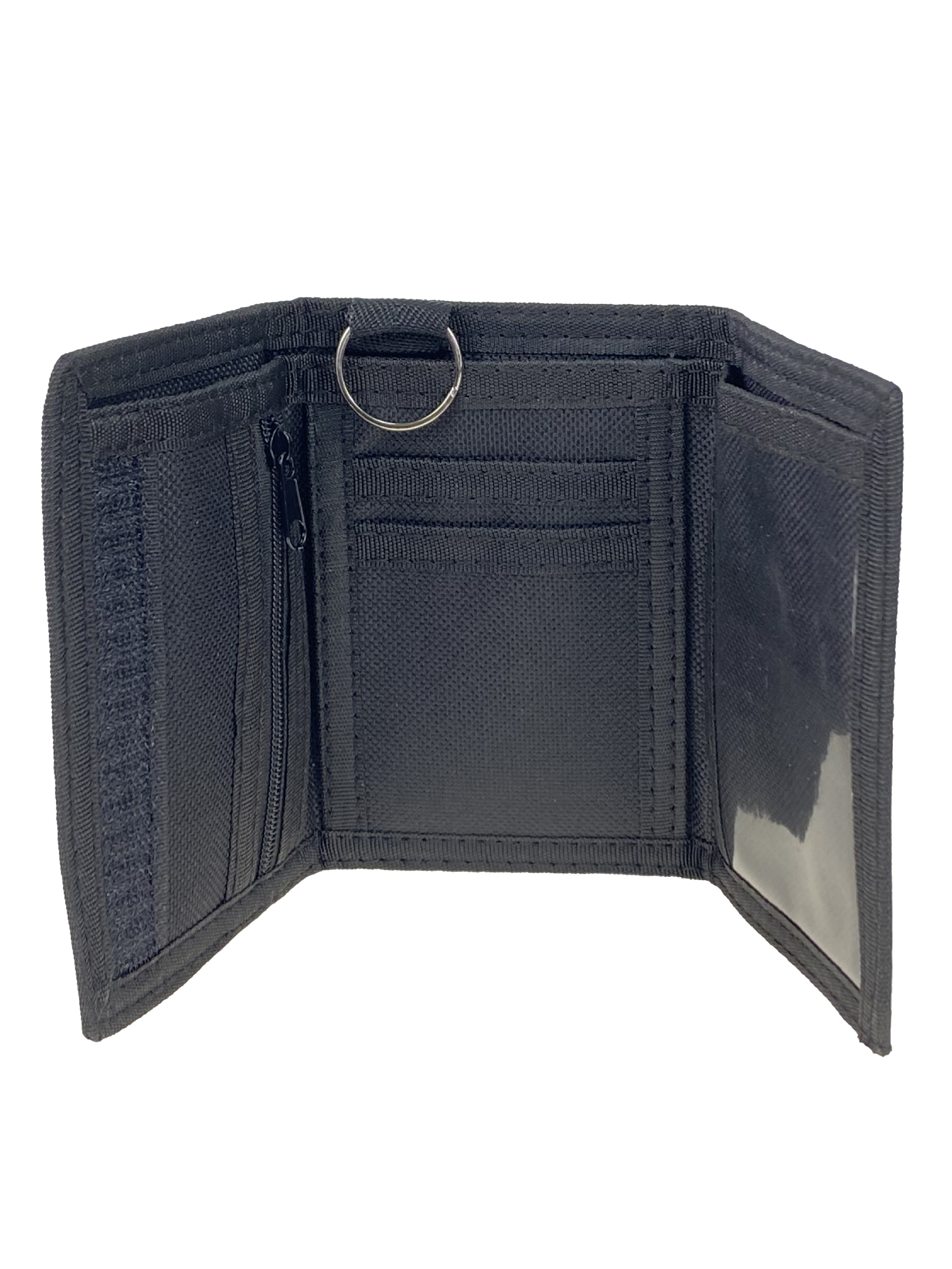 На фото 2 - Джинсовый кошелёк, цвет синий