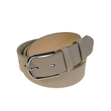 На фото 1 -  Ремень женский из искусственной кожи, цвет бежевый