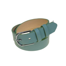 На фото 1 -  Ремень женский из искусственной кожи, цвет  светло зелёный