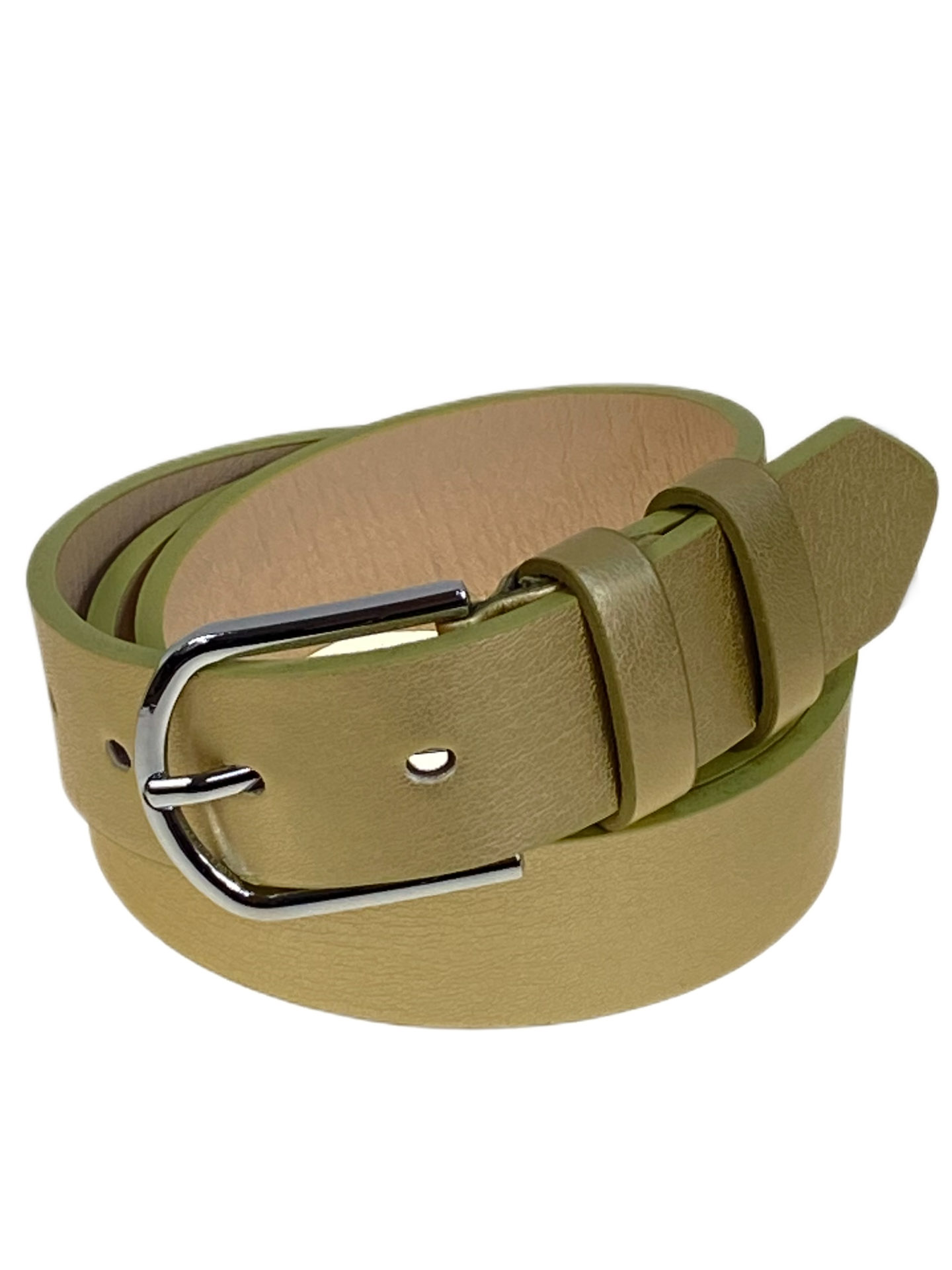 На фото 1 -  Ремень женский из искусственной кожи, цвет  золото