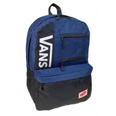 На фото 1 - Мужской  рюкзак из текстиля ,цвет синий с черным