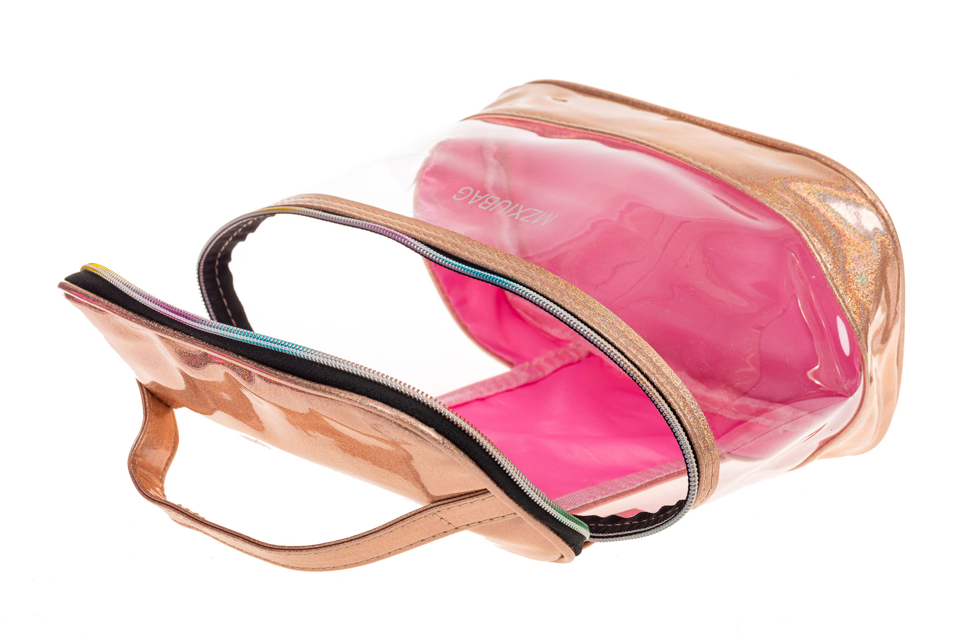 На фото 4 - Непромокаемая сумка-косметичка для бассейна, цвет персиковый