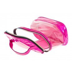 На фото 4 - Непромокаемая сумка-косметичка для бассейна, цвет фуксия