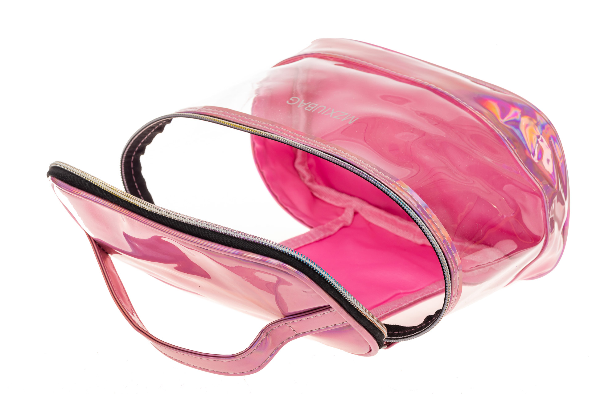 На фото 4 - Непромокаемая сумка-косметичка для бассейна, цвет бледно-розовый