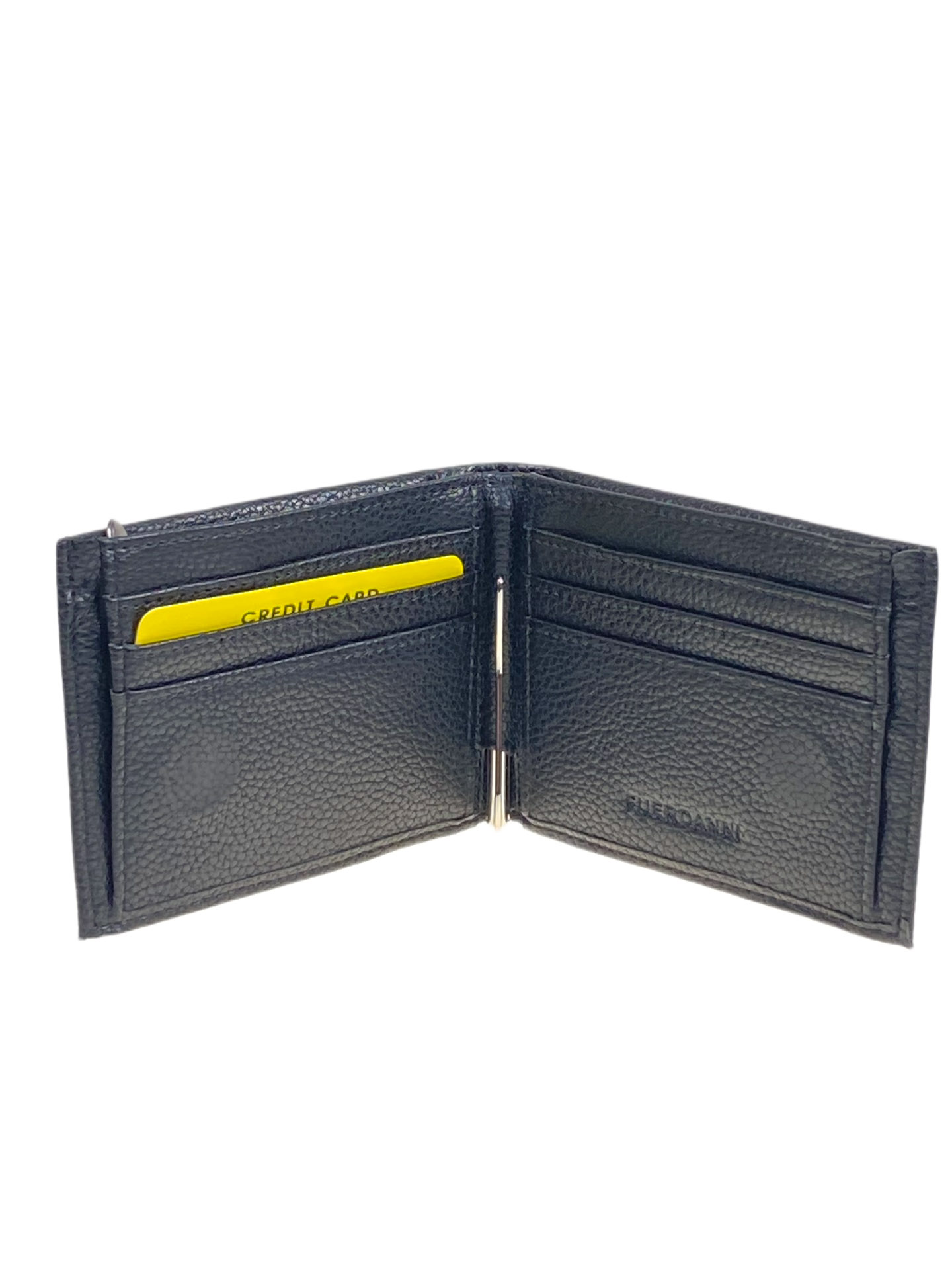 На фото 2 - Мужское  портмоне  из натуральной кожи,  цвет  черный