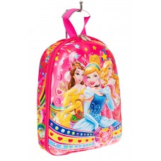 На фото 1 - Детский рюкзак с пластиковой вставкой, цвет розовый