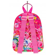 На фото 2 - Детский рюкзак с пластиковой вставкой, цвет розовый