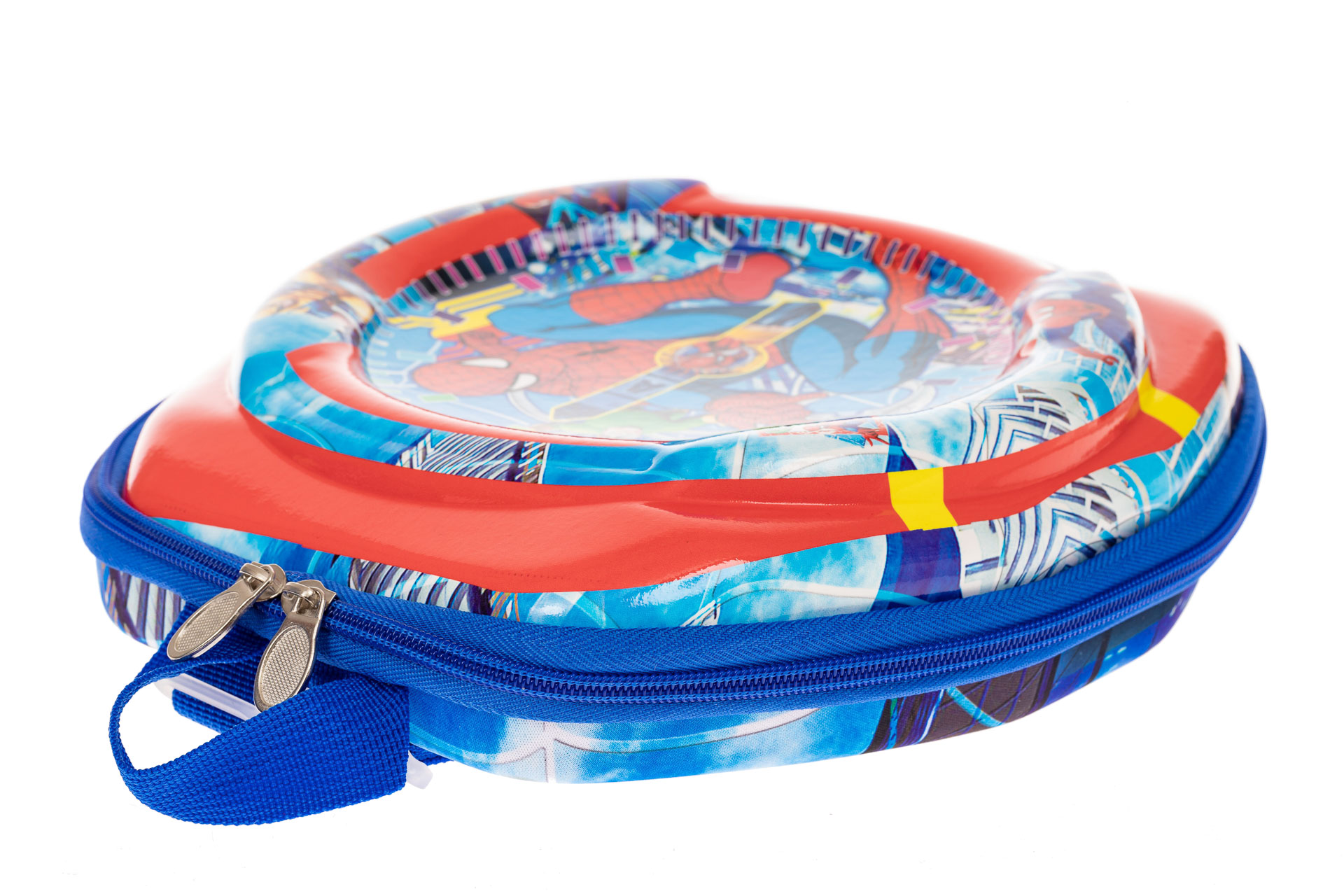 На фото 3 - Маленький детский рюкзачок с ярким дизайном, цвет синий