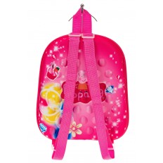 На фото 2 - Плоский детский рюкзачок, цвет розовый с синим