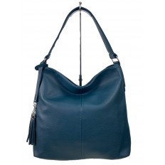 На фото 3 - Женская сумка из искусственной кожи, цвет бирюзовый