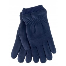 На фото 1 - Утеплённые мужские перчатки цвет синий