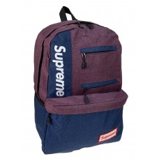 На фото 1 - Мужской  рюкзак из текстиля ,цвет фиолетовый с синим 