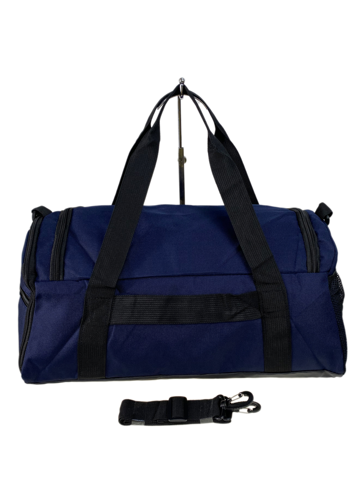 На фото 2 -  Дорожная сумка из текстиля цвет синий