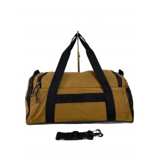 На фото 2 -  Дорожная сумка из текстиля цвет коричневый
