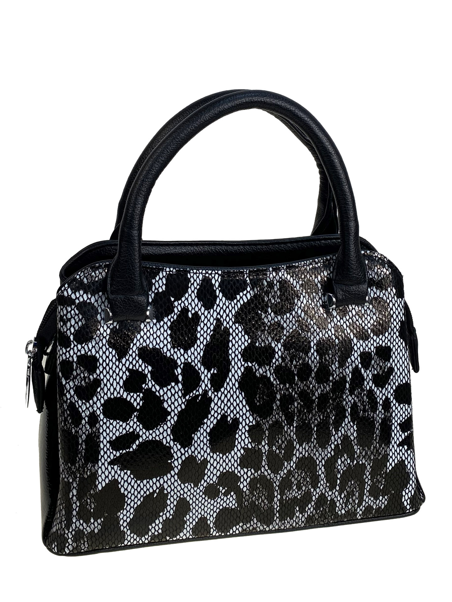 На фото 1 - Женская сумка из искусственной кожи мультицвет