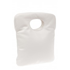 На фото 1 - Дутая сумка женская эко-кожи, белая