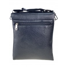 На фото 3 - Мужская сумка-планшет из экокожи, цвет черный 