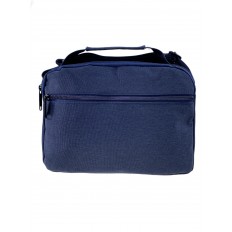 На фото 3 - Мужская сумка  из текстиля, цвет синий