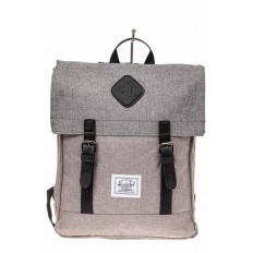 На фото 2 - Мужской рюкзак с клапаном, цвет серый