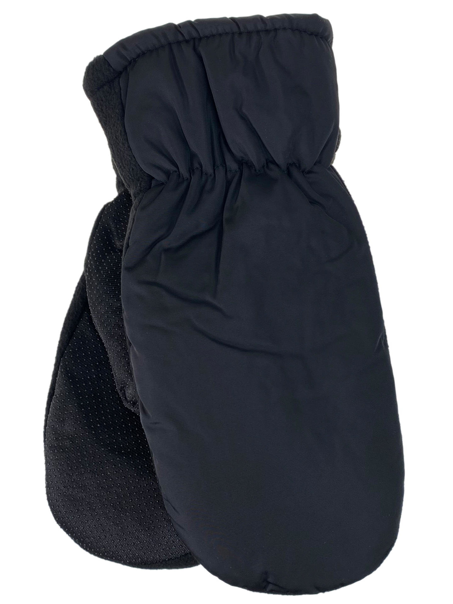 На фото 1 - Варежки мужские теплые непромокаемые цвет черный