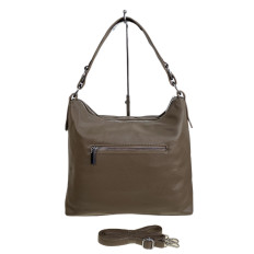 На фото 2 - Женская сумка из искусственной кожи, цвет хаки