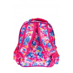 На фото 2 - Небольшой школьный рюкзак из текстиля, цвет фуксия