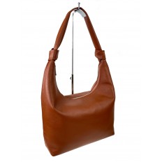 На фото 3 - Женская сумка  из натуральной кожи, цвет рыжий