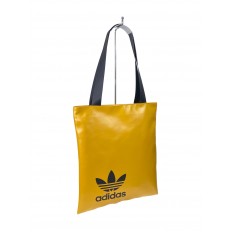 На фото 2 - Женская сумка шоппер из искусственной кожи, цвет желтый