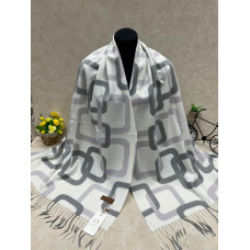 На фото 1 - Мягкий палантин из кашемира мультицвет