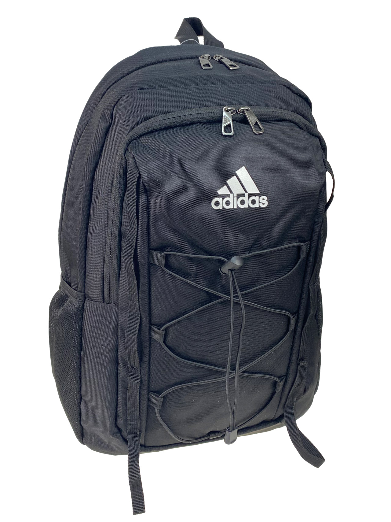На фото 1 - Молодежный рюкзак из  водоотталкивающей ткани, цвет черный