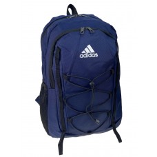 На фото 1 - Молодежный рюкзак из  водоотталкивающей ткани, цвет синий