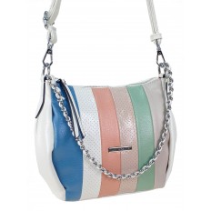 На фото 3 - Женская сумка из искусственной кожи, цвет мультицвет