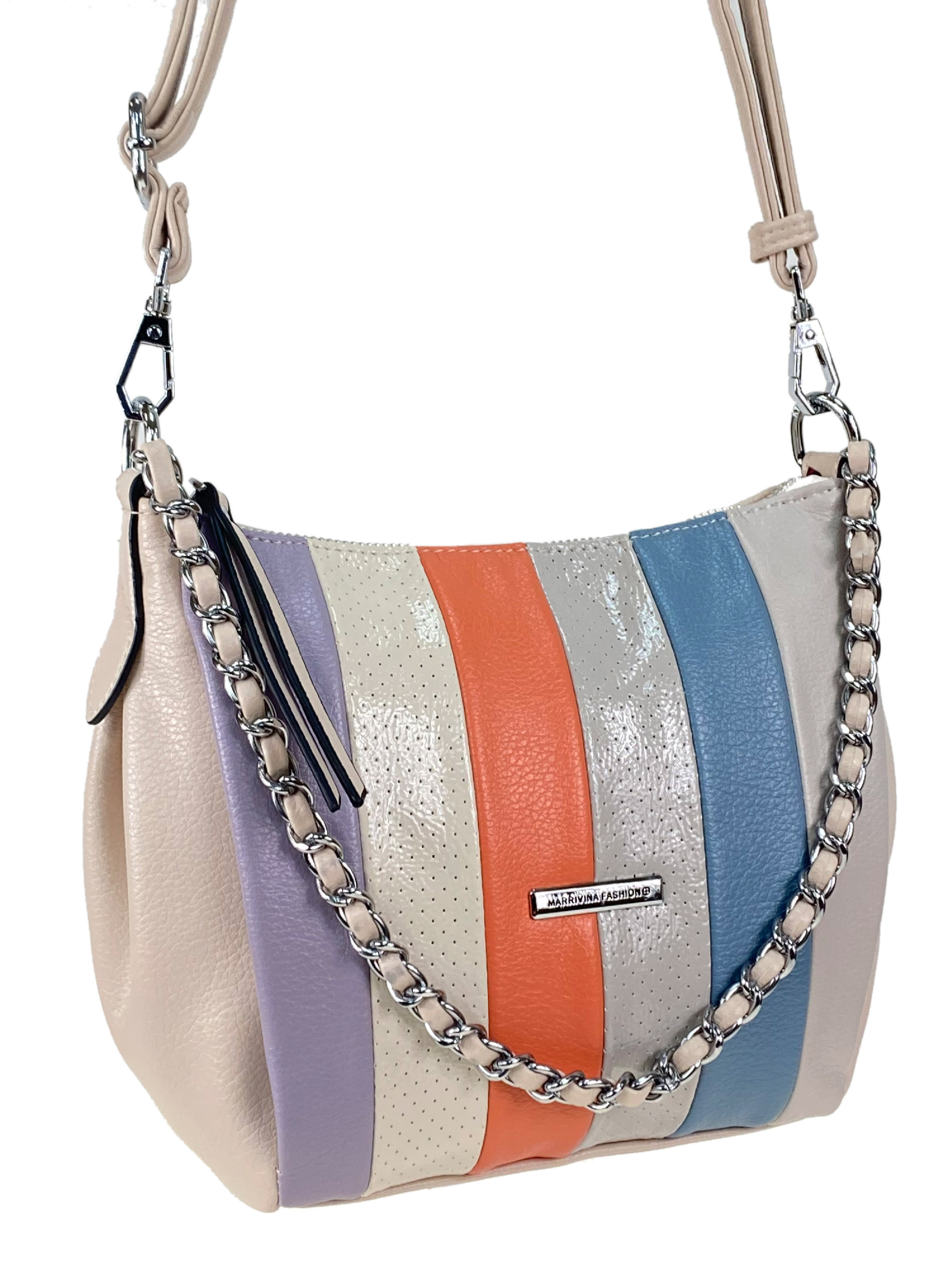 На фото 3 - Женская сумка из искусственной кожи, цвет мультицвет