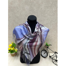 На фото 1 - Платок из кашемира мультицвет