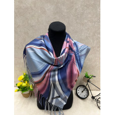 На фото 1 - Платок из кашемира мультицвет