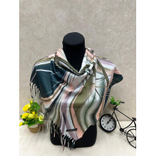 На фото 1 - Платок из кашемира мультицвет